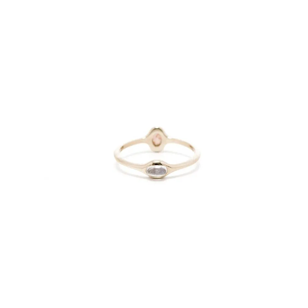 NEW! Day and Night Ring in 10K Yellow Gold by I Like It Here Club