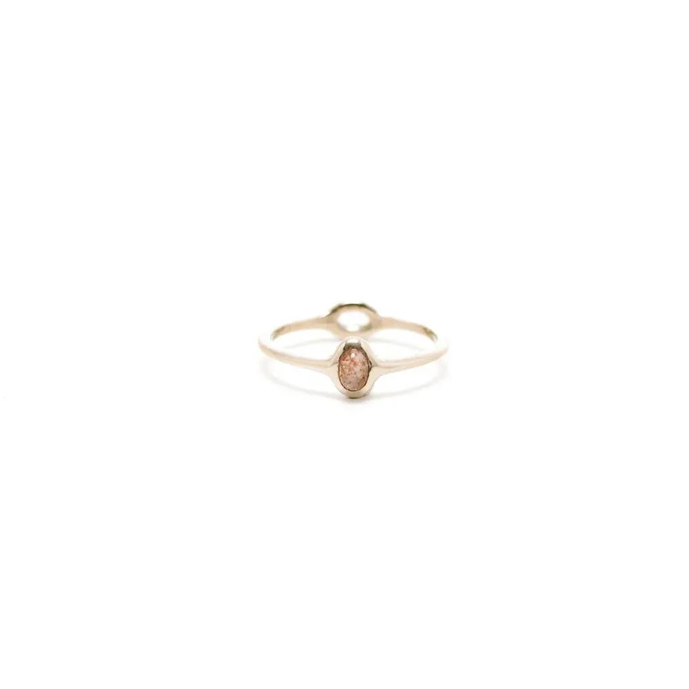 NEW! Day and Night Ring in 10K Yellow Gold by I Like It Here Club