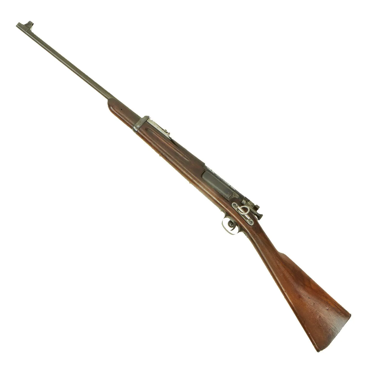 Original Antique U.S. Springfield M1898 Krag–Jørgensen Saddle-Ring Carbine serial 134360 with Sight Guard - Made in 1898