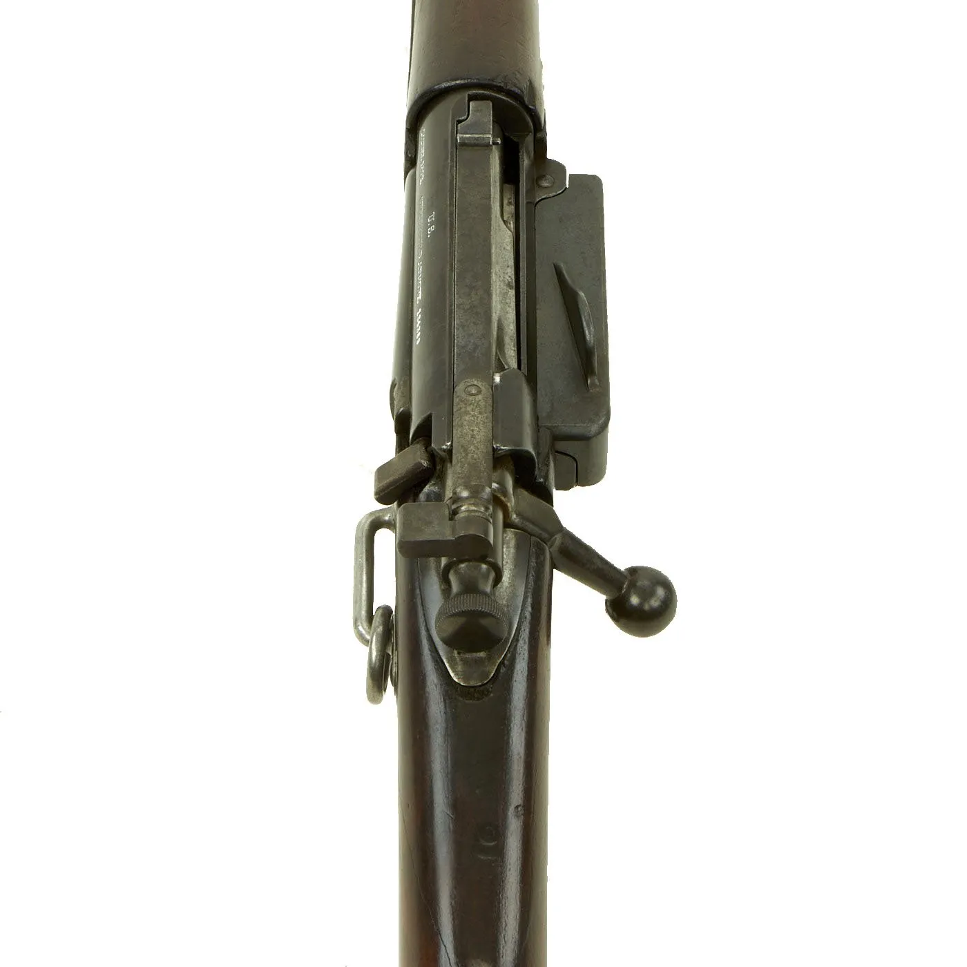 Original Antique U.S. Springfield M1898 Krag–Jørgensen Saddle-Ring Carbine serial 134360 with Sight Guard - Made in 1898