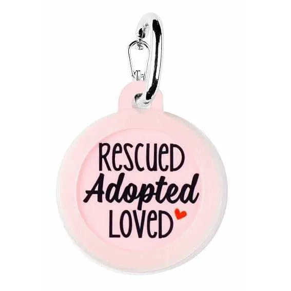 Pet Dog Tags Made in the USA, Recycled Metal, Glow in Dark, Waterproof *