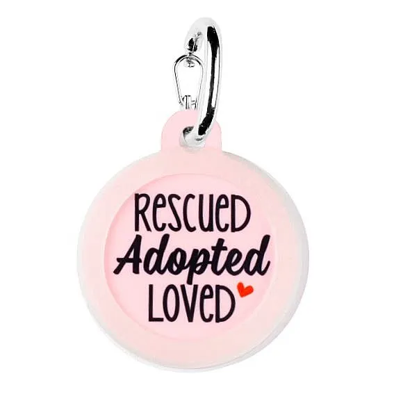 Pet Dog Tags Made in the USA, Recycled Metal, Glow in Dark, Waterproof *