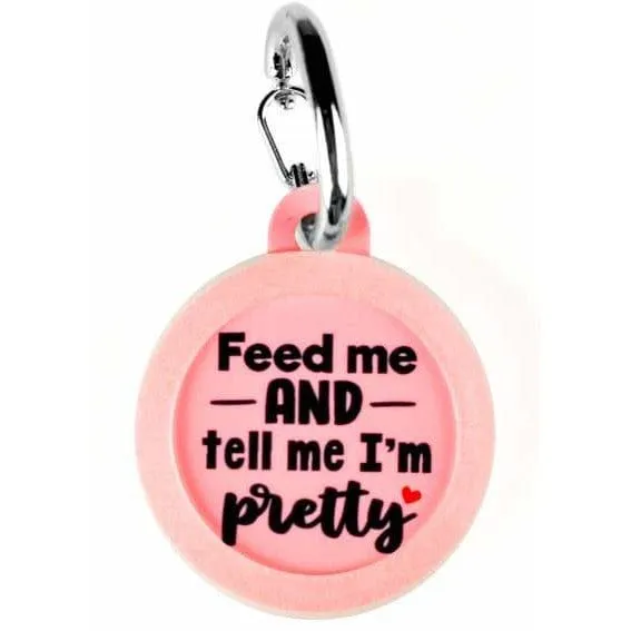 Pet Dog Tags Made in the USA, Recycled Metal, Glow in Dark, Waterproof *