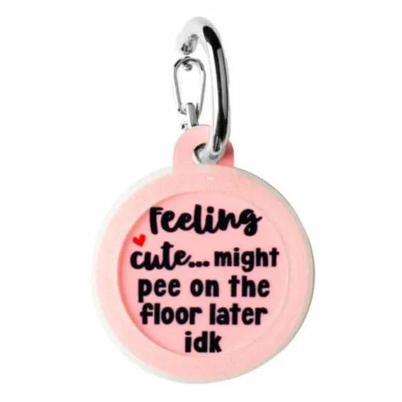 Pet Dog Tags Made in the USA, Recycled Metal, Glow in Dark, Waterproof *