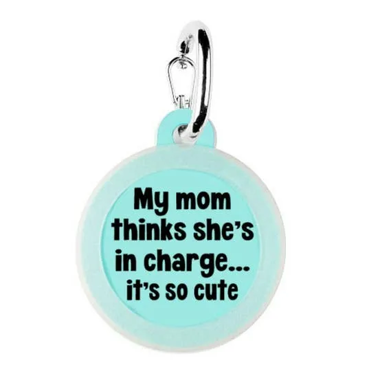 Pet Dog Tags Made in the USA, Recycled Metal, Glow in Dark, Waterproof *