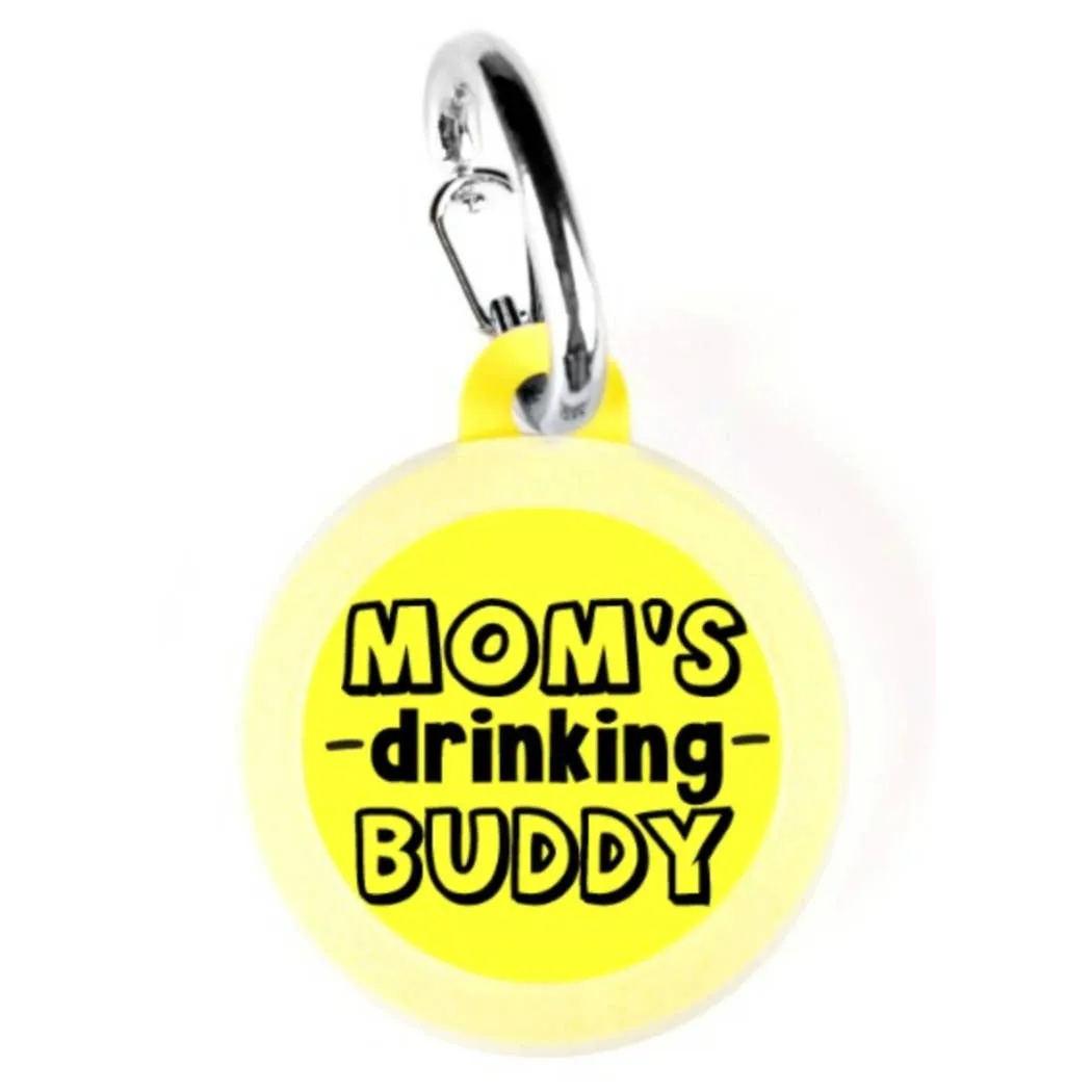 Pet Dog Tags Made in the USA, Recycled Metal, Glow in Dark, Waterproof *