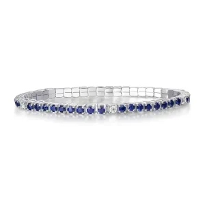 Radiance Aquamarine Diamond Bracelet