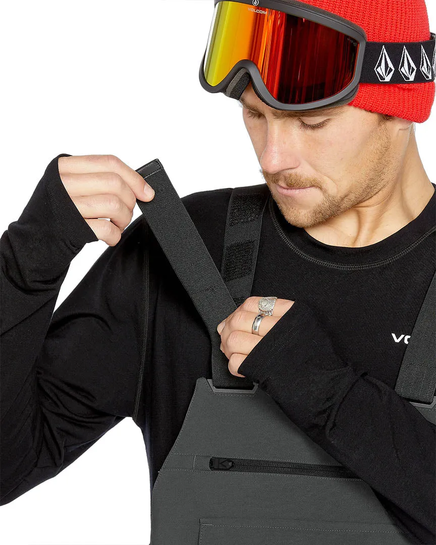 Roan Bib Overall - Charcoal