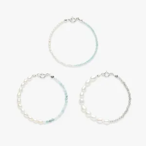 Rêve single colour bracelet silver