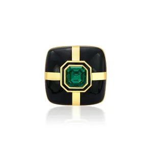 Shabana Emerald Ring
