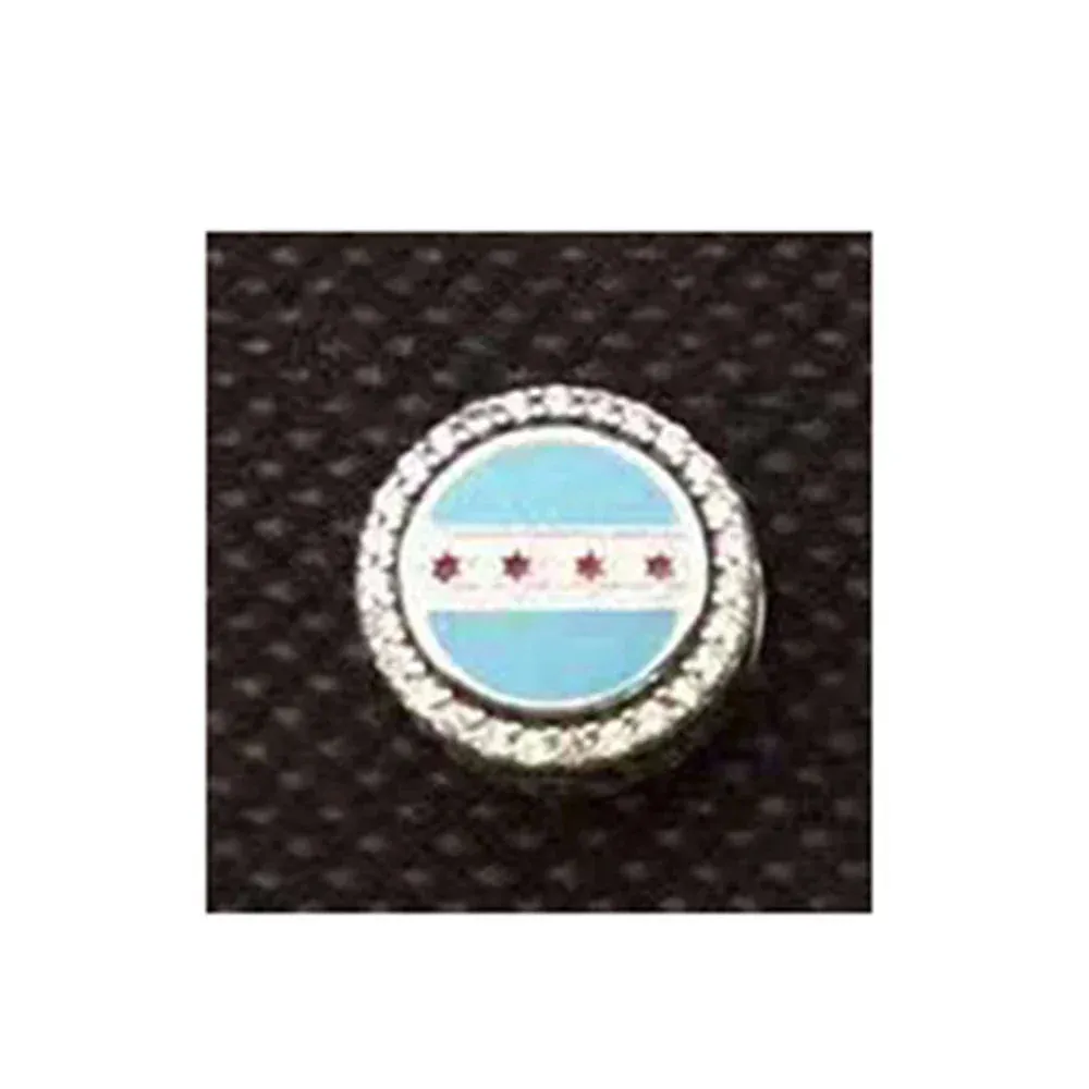 Silver Florida Beach Sunset Palm Charm for Women Jewelry