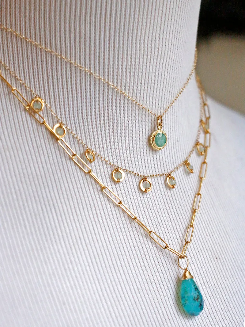 Susan Rifkin Ornate Crystal Charm Necklace | Multiple Colors   Shapes!
