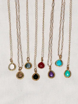 Susan Rifkin Ornate Crystal Charm Necklace | Multiple Colors   Shapes!