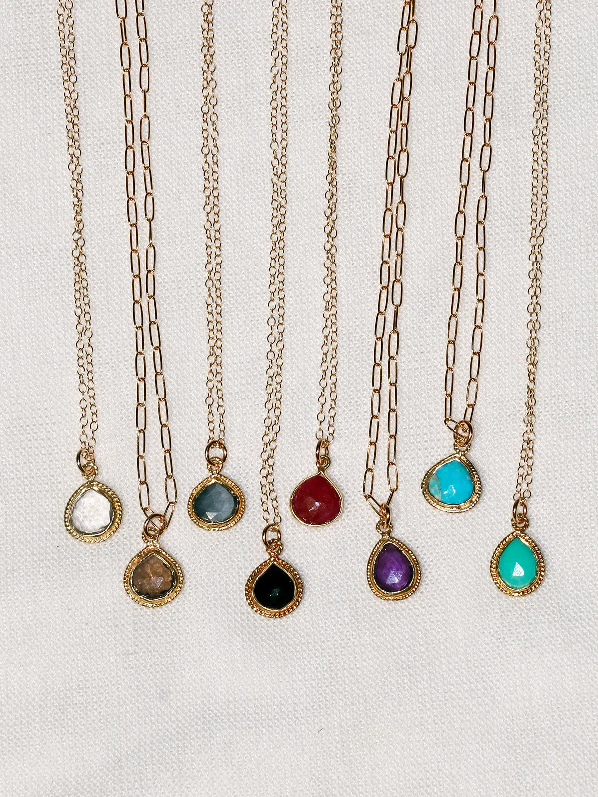 Susan Rifkin Ornate Crystal Charm Necklace | Multiple Colors   Shapes!