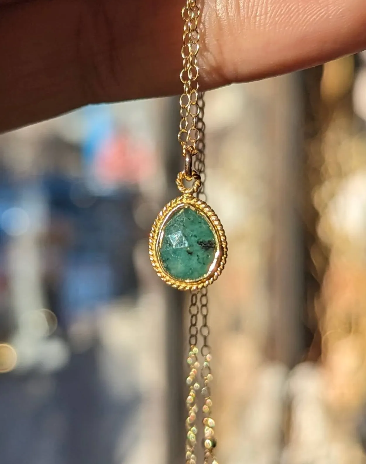 Susan Rifkin Ornate Crystal Charm Necklace | Multiple Colors   Shapes!