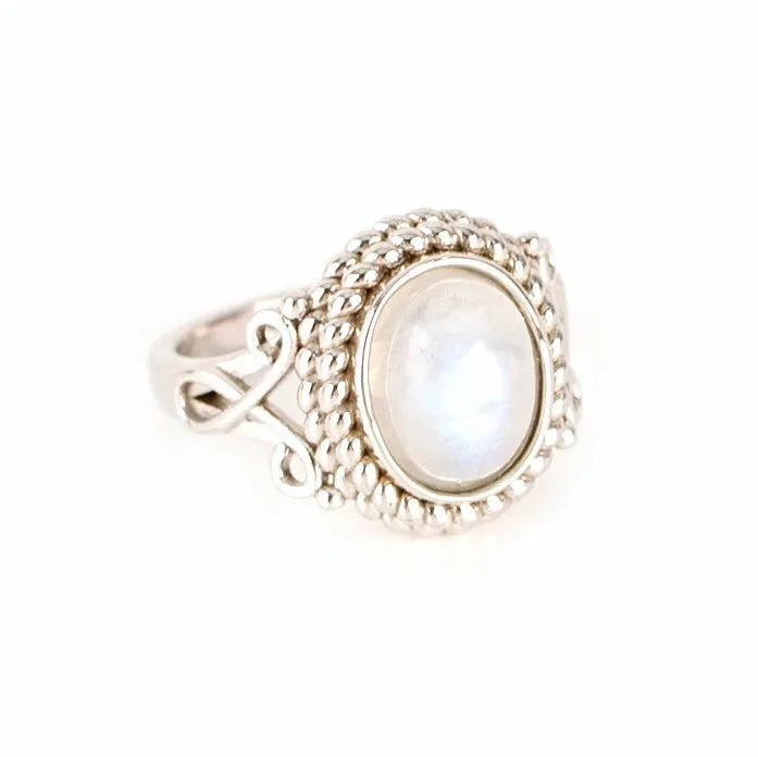 Tasteful Moonstone Ring