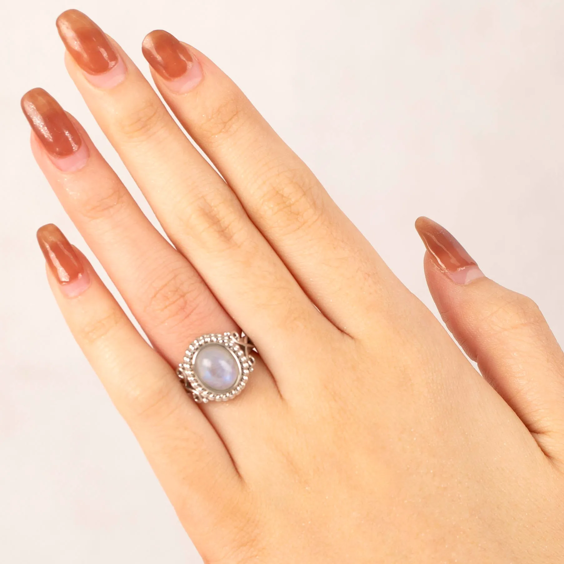 Tasteful Moonstone Ring