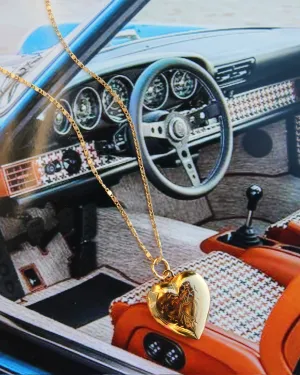 The Poppy Heart Locket