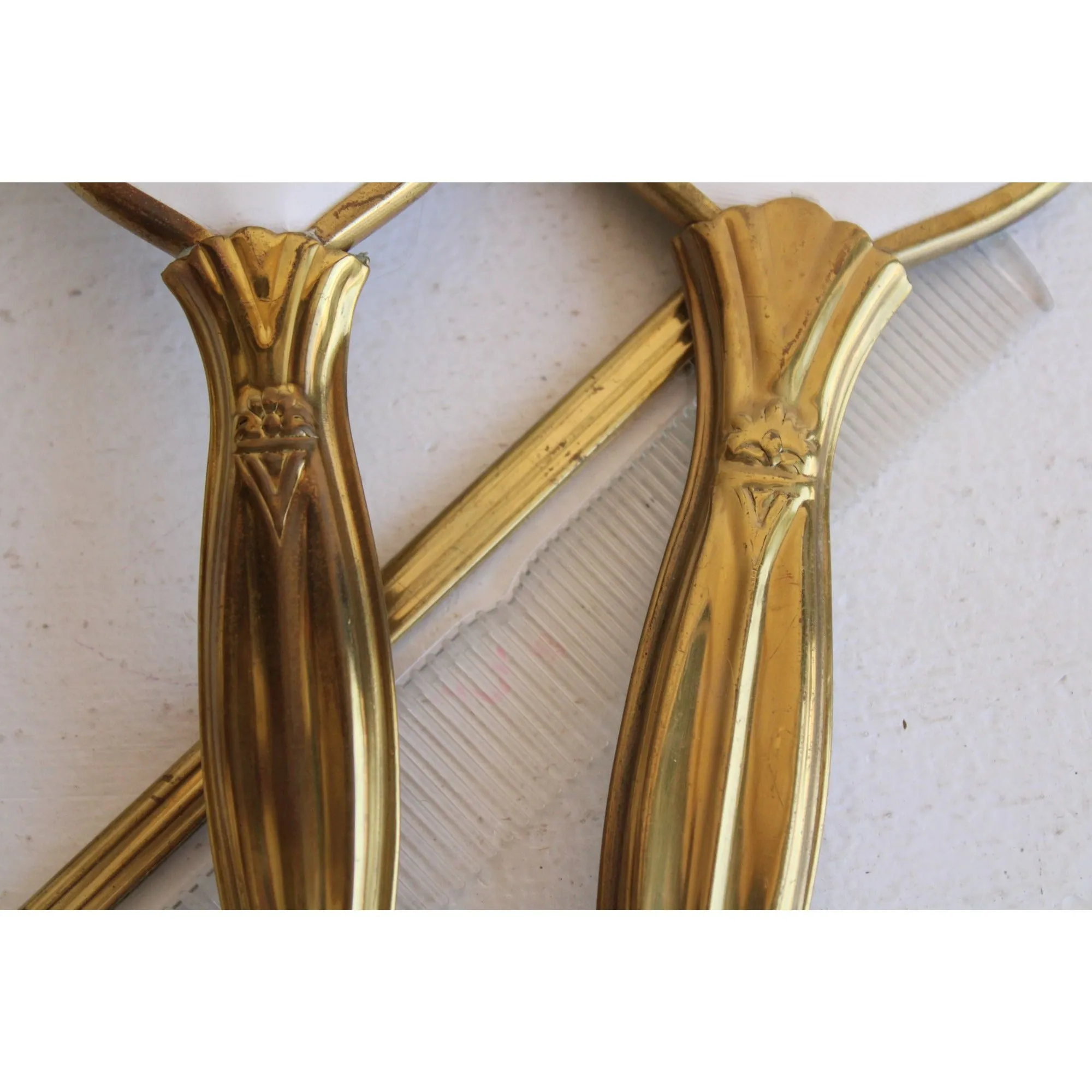 Vintage 1950s Hollywood Regency Vanity Set