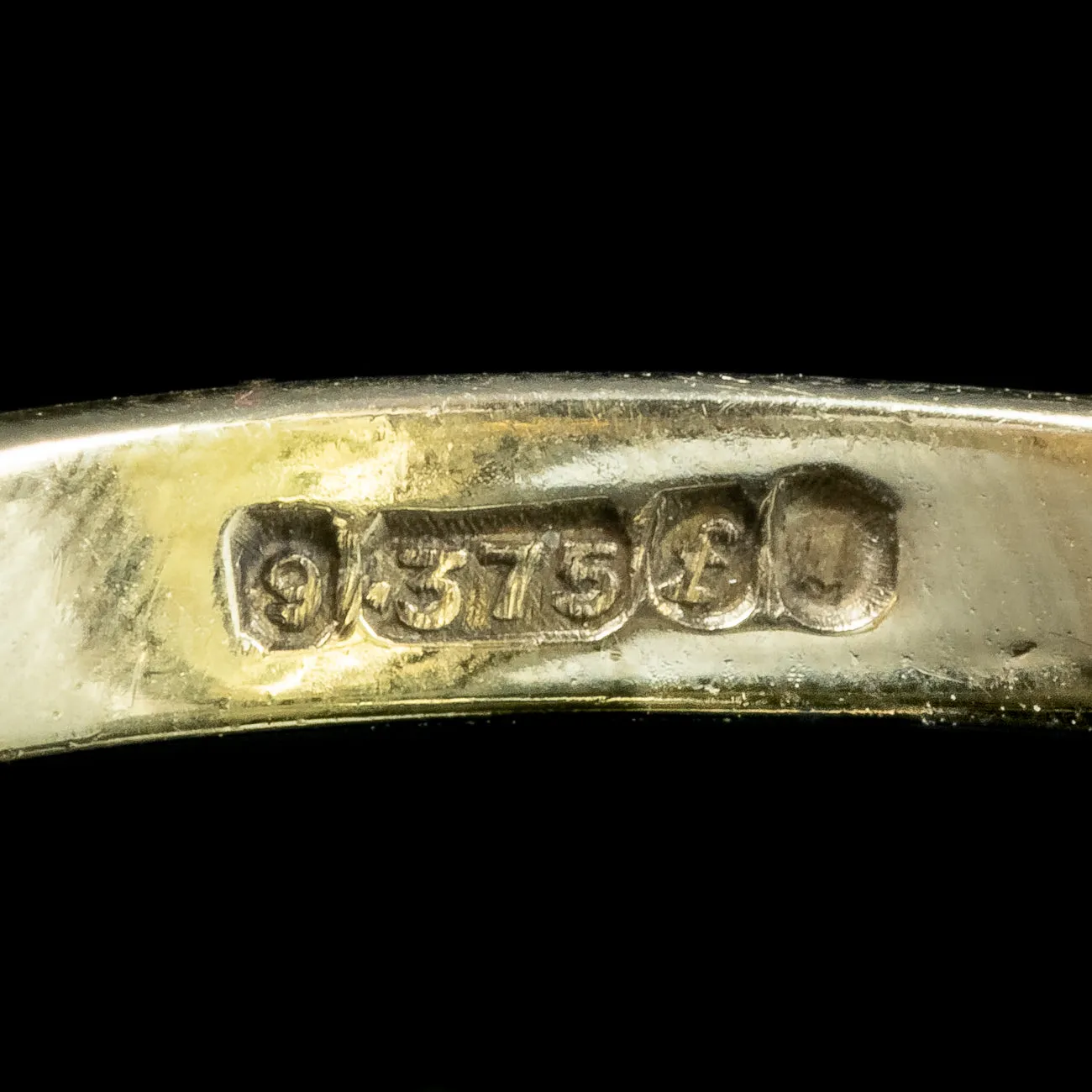 Vintage Citrine Cocktail Ring 12ct Citrine Dated 1961