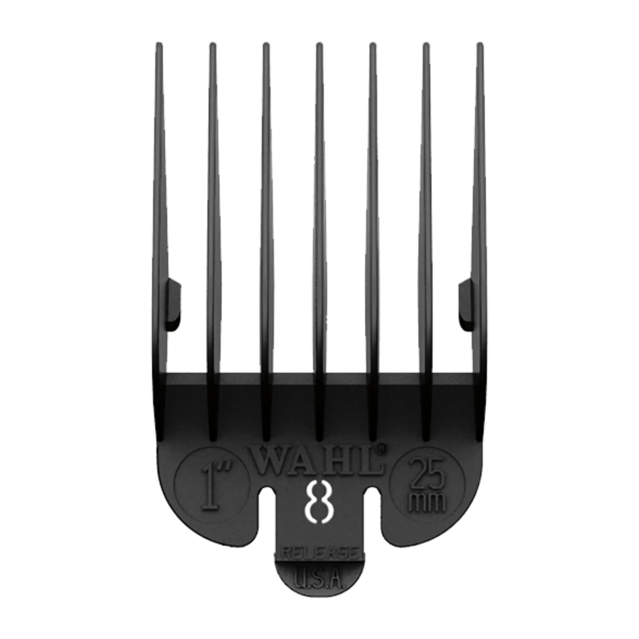 Wahl Black Plastic Tab Clipper Comb 25mm/#8 WA3150-050
