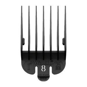Wahl Black Plastic Tab Clipper Comb 25mm/#8 WA3150-050