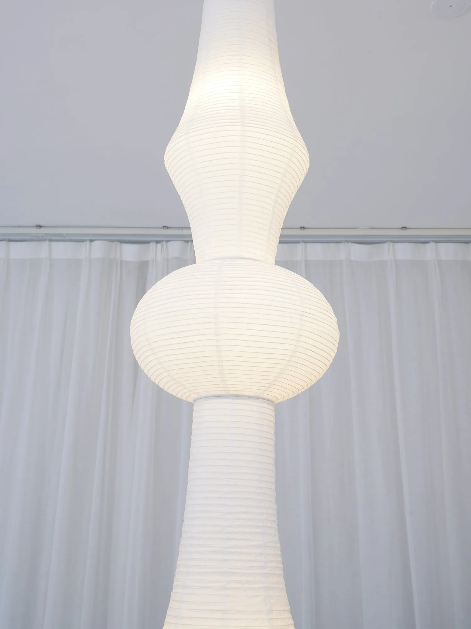 Washi Paper E Pendant Light