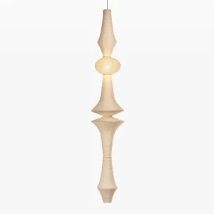 Washi Paper E Pendant Light
