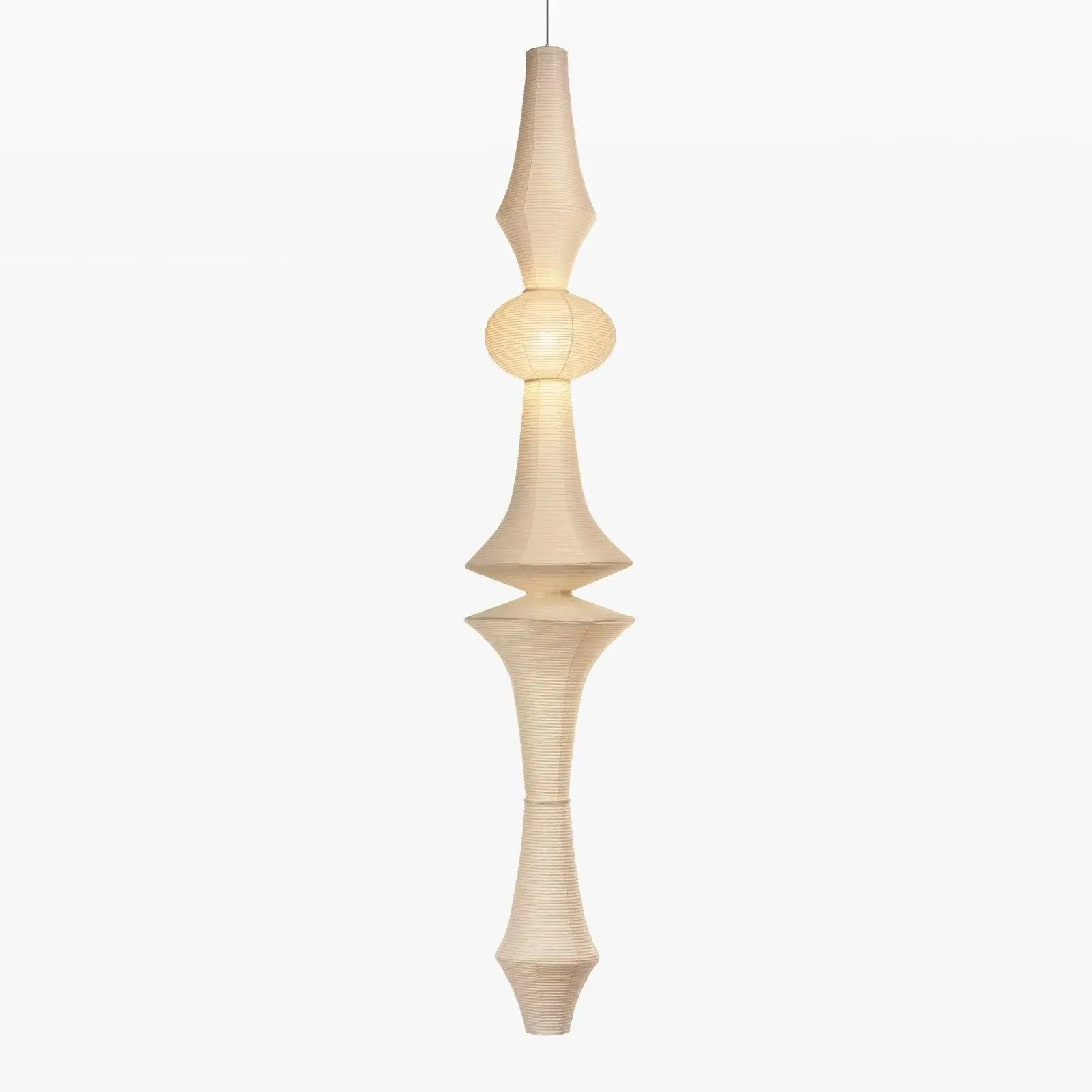 Washi Paper E Pendant Light