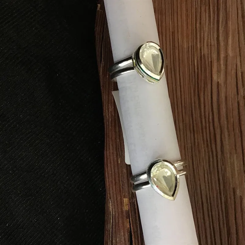 White Toe Ring