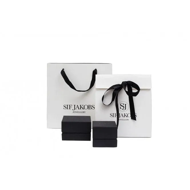 White Zirconia Roccanova Piccolo Necklace SJ-N42260-CZ-YG